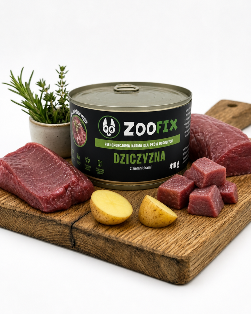 Dziczyzna z ziemniakami