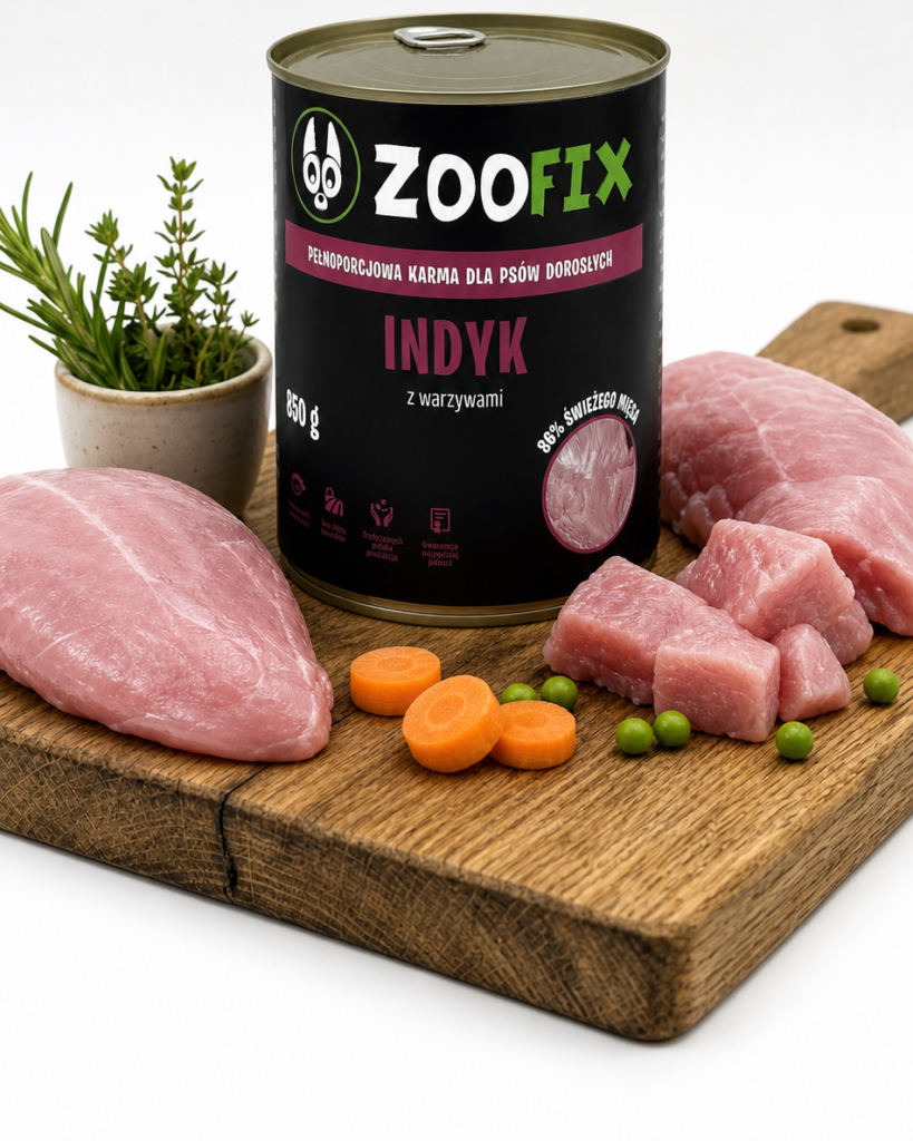 Indyk z warzywami — 200 g