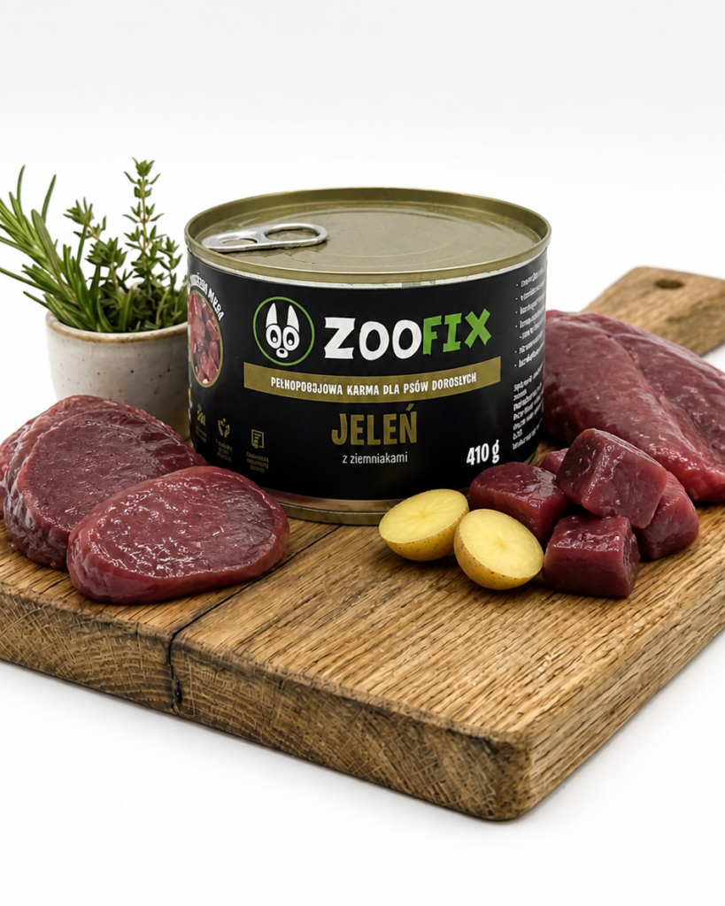 Jeleń z ziemniakami — 410 g